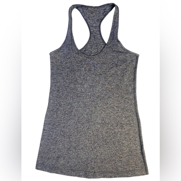 Lululemon heathers gray racer back Women's tank top- no size - Picture 1 of 7